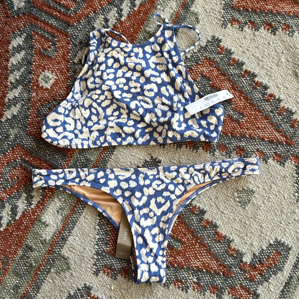 NWT jcrew swim set